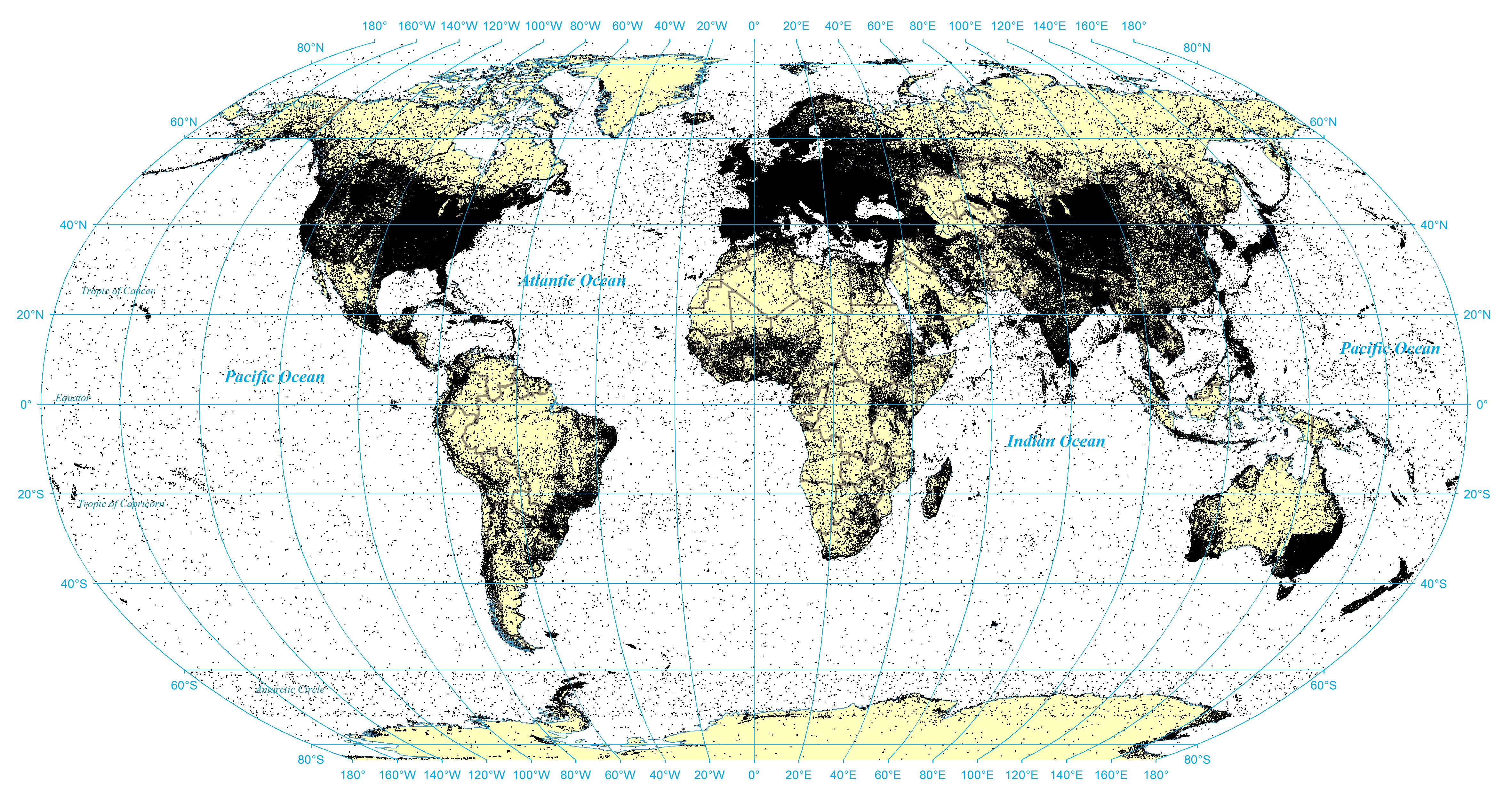 Towards a Geographically Enriched Wikipedia: High Resolution Figures